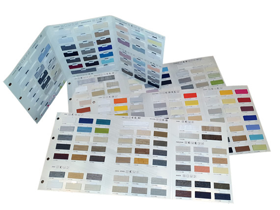 Plissee Auswahl an Stoffen, Farben & Mustern